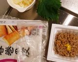 余り物de-納豆春巻き作り方1写真