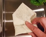 余り物de-納豆春巻き作り方4写真