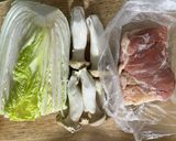 鶏ときのこの豆乳煮込み作り方1写真
