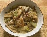 鶏ときのこの豆乳煮込み作り方6写真