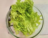 さば缶で簡単グリーンサラダ作り方1写真