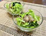 さば缶で簡単グリーンサラダ作り方4写真