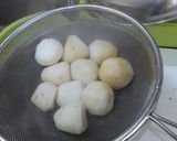 里芋と四元豚のうま煮作り方2写真
