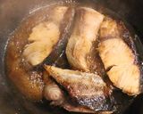 お節♪夕食♪美味♪ぶりの鍋照り焼き作り方6写真