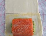 サーモンとアボカドのパイ包みバジルソース作り方4写真