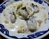 豆乳でつくる牡蠣のチャウダー作り方8写真