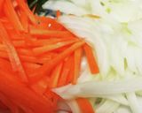 揚げ出し豆腐の野菜たっぷり甘酢あんかけ作り方1写真