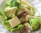 ブロッコリー★じゃがいもアンチョビ温野菜作り方2写真