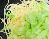 市販バジルソース●ブロッコリーの卵パスタ作り方1写真
