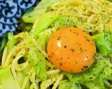 市販バジルソース●ブロッコリーの卵パスタ作り方3写真
