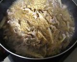 牛肉とごぼうの煮つけを練りごまで濃厚に作り方2写真