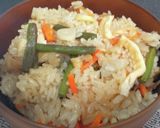 もっちり美味しい♪山菜おこわ作り方7写真
