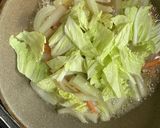 タイ香米おこげ　トロトロ白菜あんかけ作り方5写真