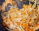 豚肉入り！きんぴらごぼう作り方5写真