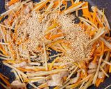 豚肉入り！きんぴらごぼう作り方6写真