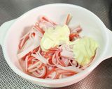 コロンと可愛い!むきエビのかさ増し焼き作り方1写真