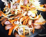 給食の「スパゲッティナポリタン」♡懐かし作り方4写真