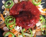 給食の「スパゲッティナポリタン」♡懐かし作り方5写真
