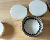 もっとズボラ♪型で作る大根の菊　飾り切り作り方1写真