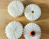 もっとズボラ♪型で作る大根の菊　飾り切り作り方6写真