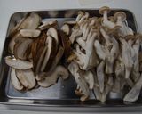 きのこと海苔の佃煮のクリームパスタ作り方1写真