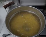 きのこと海苔の佃煮のクリームパスタ作り方4写真