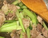 タアツァイと豚肉の混ぜご飯作り方4写真
