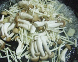 厚揚げステーキ・豚ひき肉きのこがけ作り方3写真