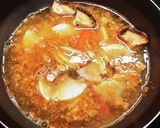 あん肝の具だくさん味噌汁作り方8写真