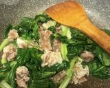 タアツァイと豚肉の混ぜご飯作り方5写真