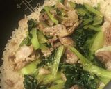 タアツァイと豚肉の混ぜご飯作り方9写真