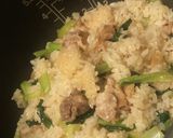 タアツァイと豚肉の混ぜご飯作り方10写真