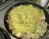 シコシコ麺のイカ天焼きそばの作り方作り方10写真