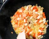 贅沢！バター醤油シーフードピラフ作り方3写真