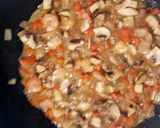 贅沢！バター醤油シーフードピラフ作り方4写真