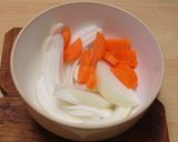 白菜と鶏肉の、シチュー風のうま煮作り方3写真