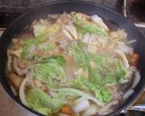 白菜と鶏肉の、シチュー風のうま煮作り方14写真