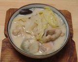 白菜と鶏肉の、シチュー風のうま煮作り方20写真
