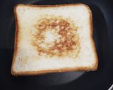 簡単こんがり、フライパンでチーズトースト作り方5写真