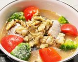 簡単♡サバ缶アクアパッツァ♡旨味がギュッ作り方2写真