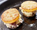 簡単♡大根とポテサラのチーズハンバーガー作り方5写真