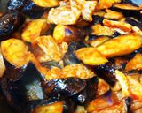 即席ハーブポークと秋茄子のこってり炒め作り方6写真