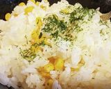 コーン缶の簡単混ぜご飯作り方3写真