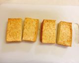 甘辛♡厚揚げのシソチーズはさみ焼き♡作り方3写真