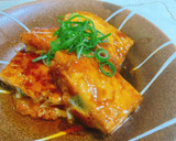 甘辛♡厚揚げのシソチーズはさみ焼き♡作り方15写真