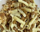 納豆チーズ春巻き作り方1写真