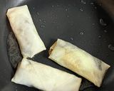 納豆チーズ春巻き作り方2写真