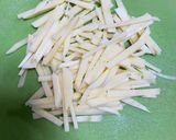 ハムとじゃが芋のかき揚げ作り方1写真