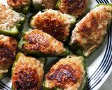 種まで食べちゃう！ピーマンの肉詰め作り方11写真
