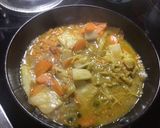 カレー風味の焼きビーフン作り方4写真